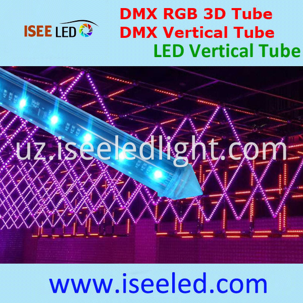DMX RGB 3D Tube Light